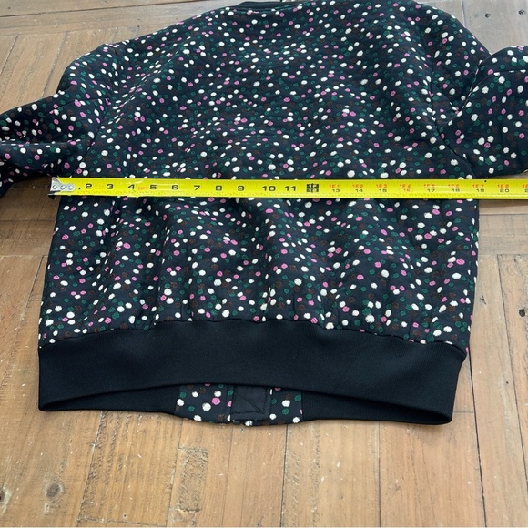 DVF Kara Bomber Jacket And Pencil Skirt Set Women’s 8 Blue Polka Dots NWT - Picture 10 of 16